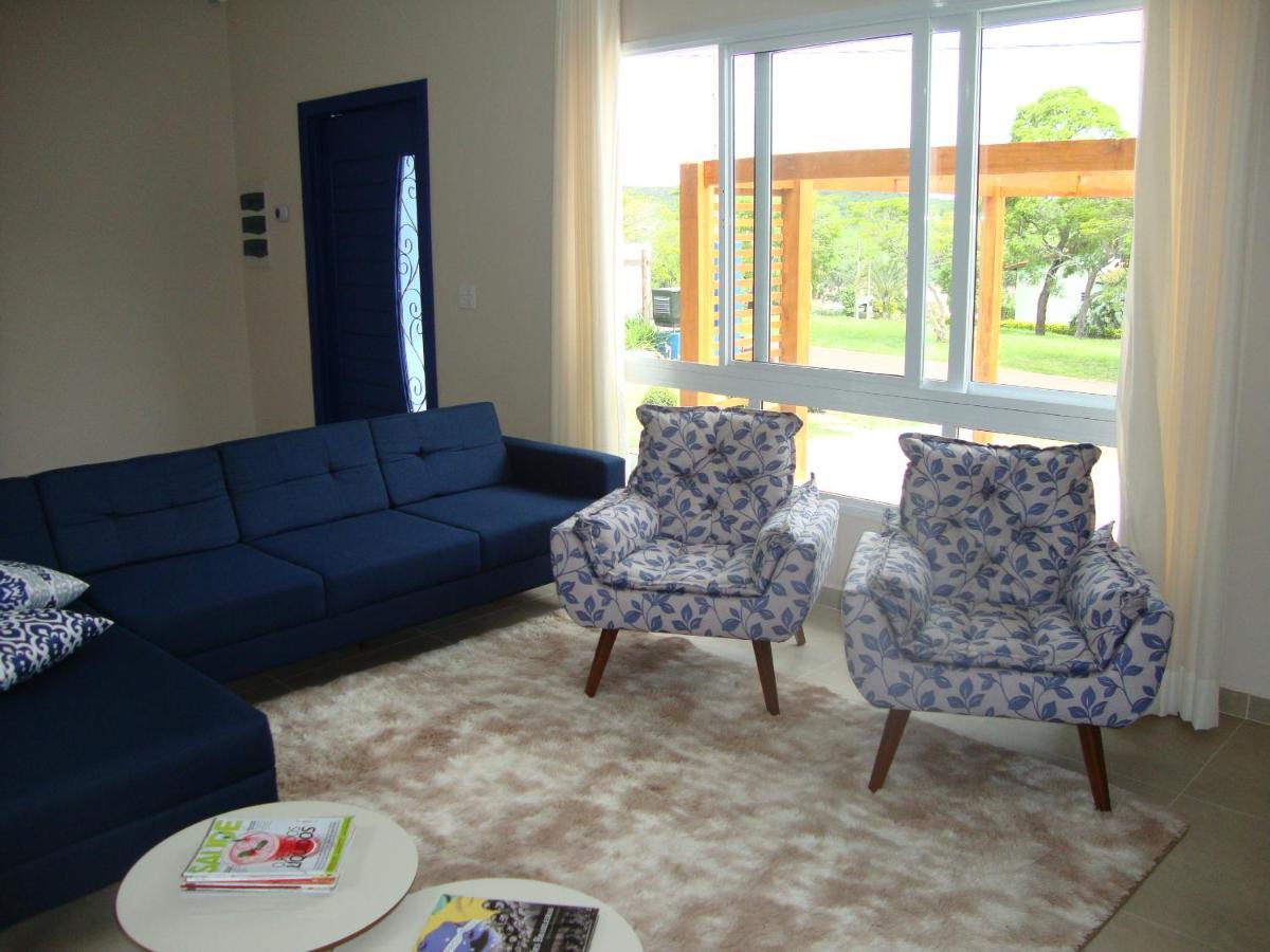 Minha Casinha Azul Na Represa Villa Paranapanema Dış mekan fotoğraf